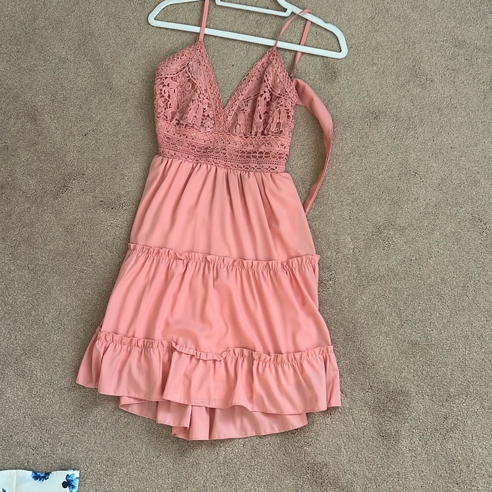 Pink dress